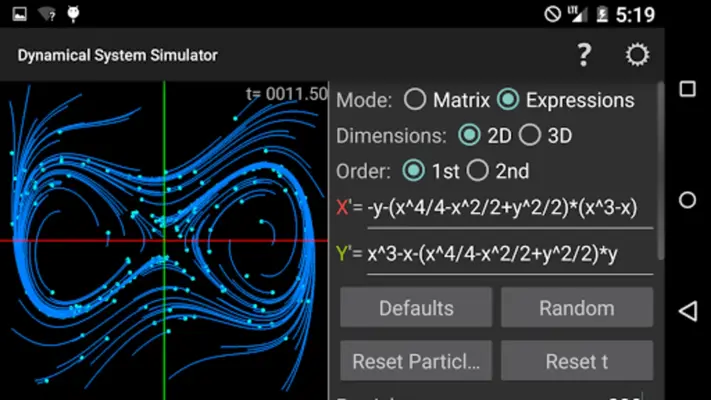 Dynamical System Simulator android App screenshot 9