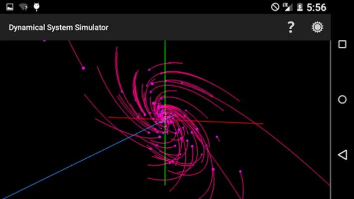 Dynamical System Simulator android App screenshot 3