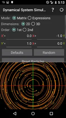 Dynamical System Simulator android App screenshot 6